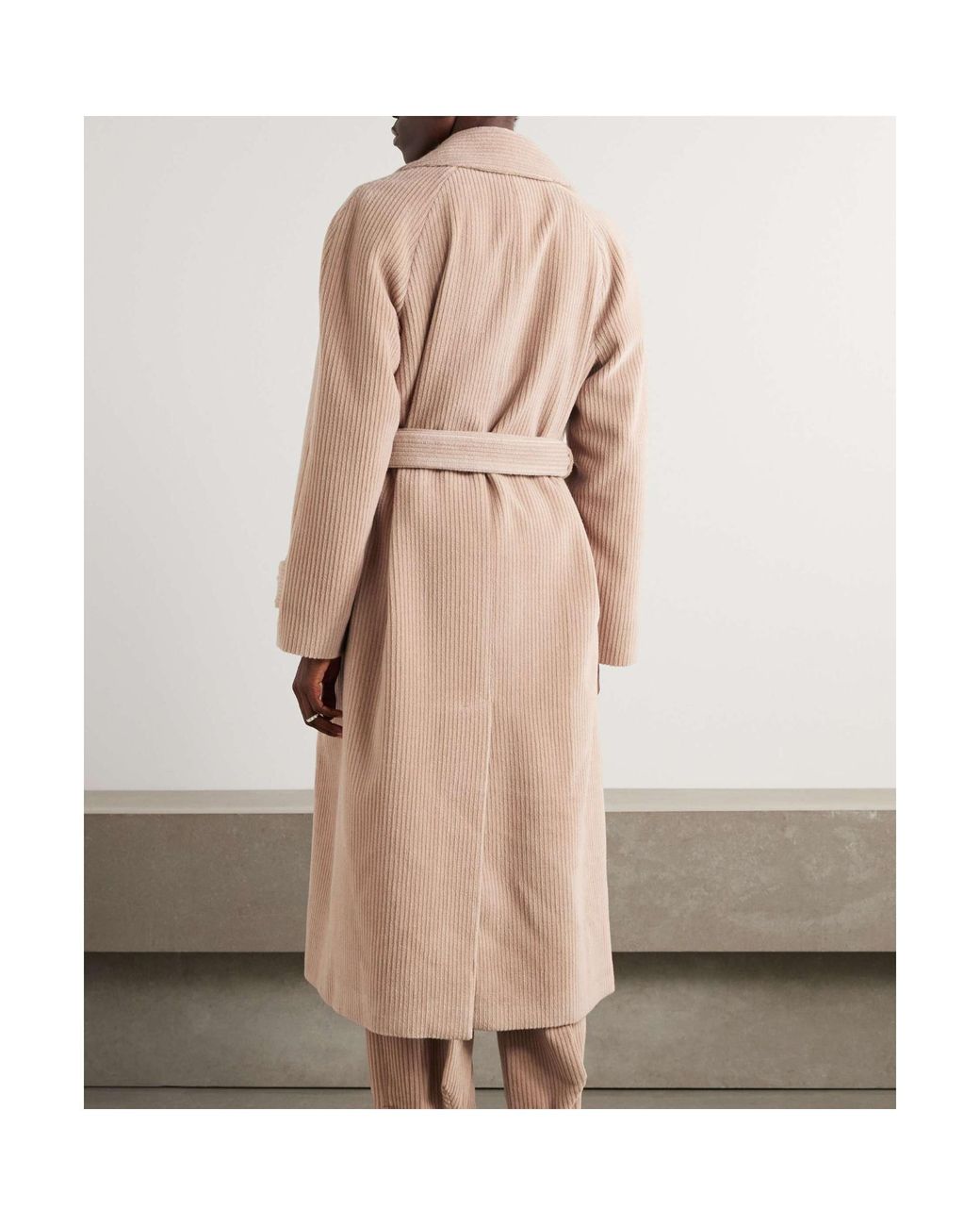 Loro Piana Natural Double-Breasted Coat