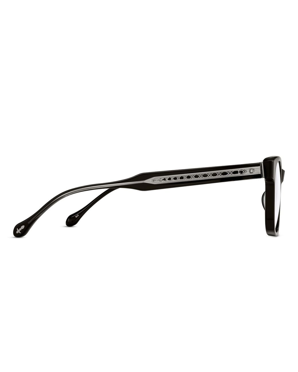 Matsuda Metallic Rectangle-Frame Glasses for men
