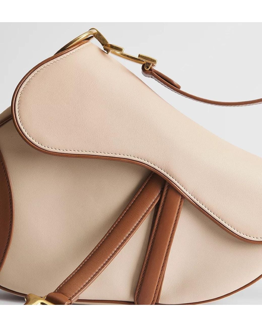 Dior Multicolor Saddle Bag With Strap