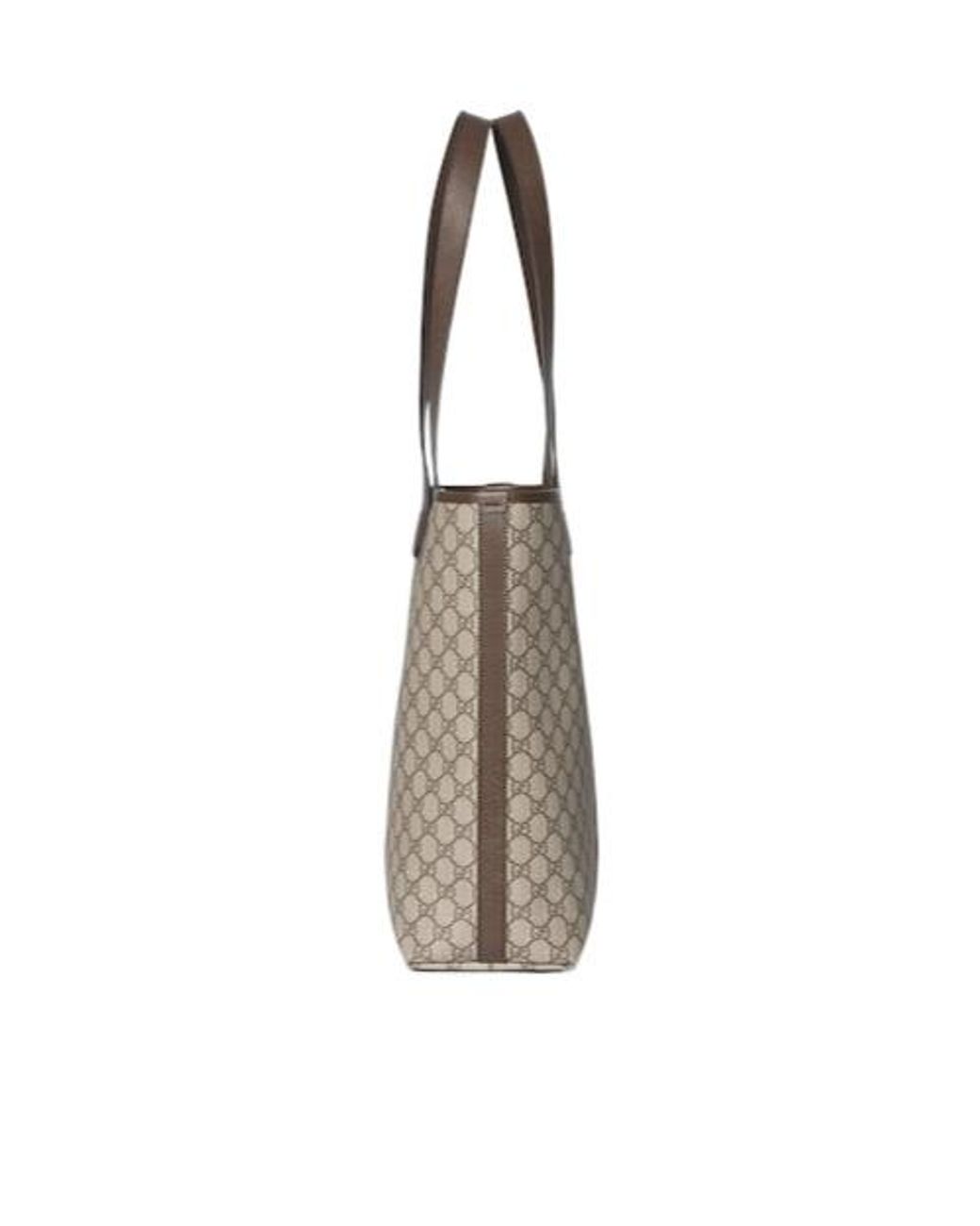 Gucci White Ophidia Medium Tote Bag for men