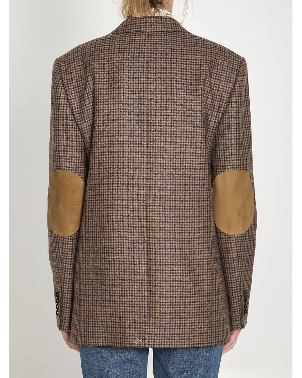 Céline Brown Long-Sleeved Suit Coat