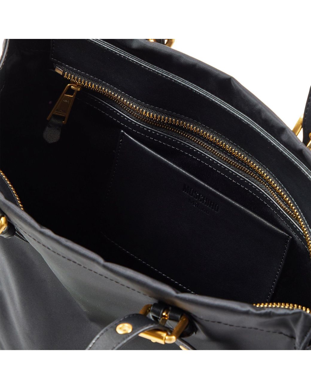 Moschino Black Lightweight Handbag for men