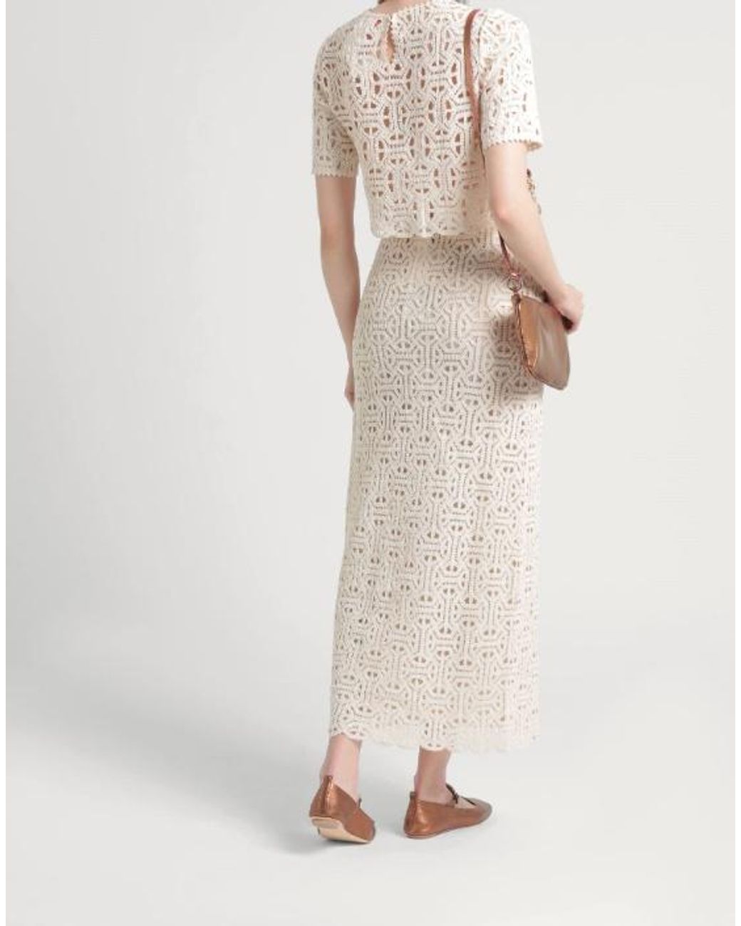 MAX&Co. Natural Maxi Skirts