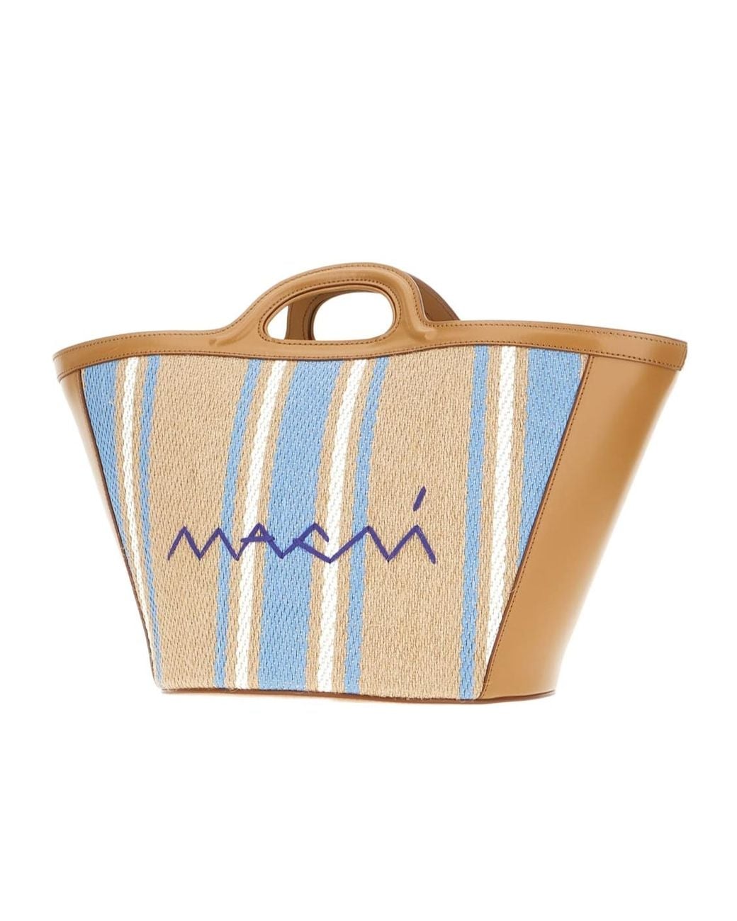 Marni White Tropicalia Small Handbag
