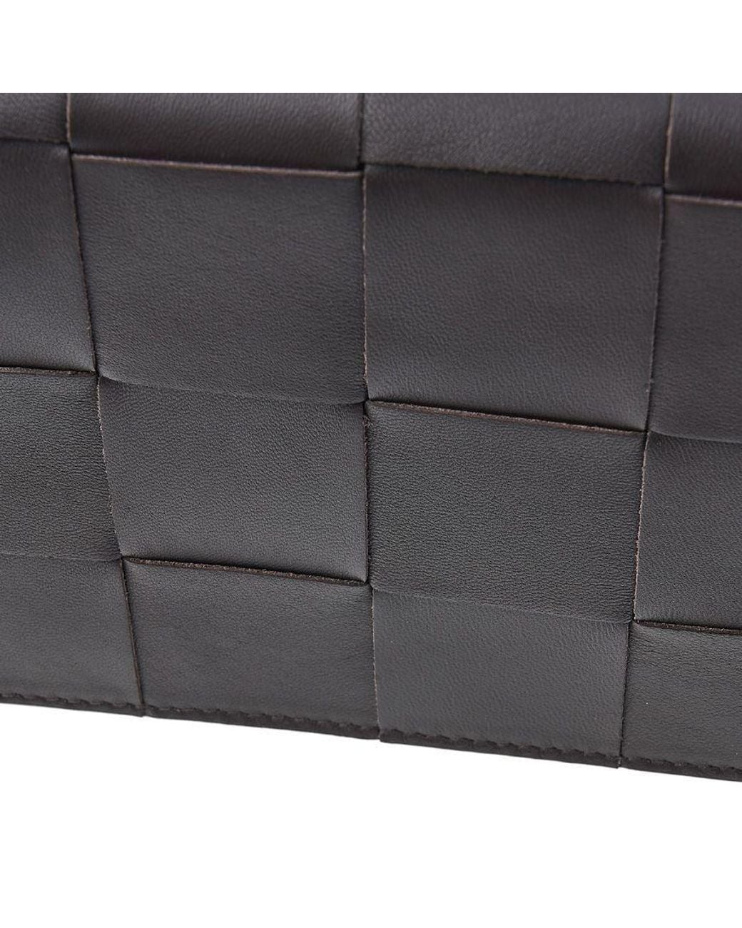 Bottega Veneta Black Cassette Mini Crossbody Bag