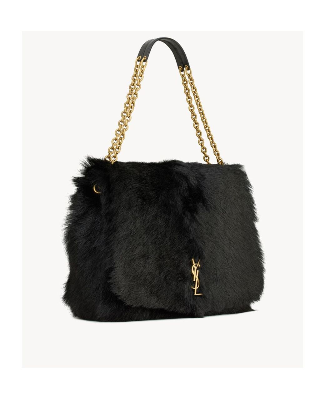 Saint Laurent Black Jamie 4.3 Logo Detailed Shoulder Bag