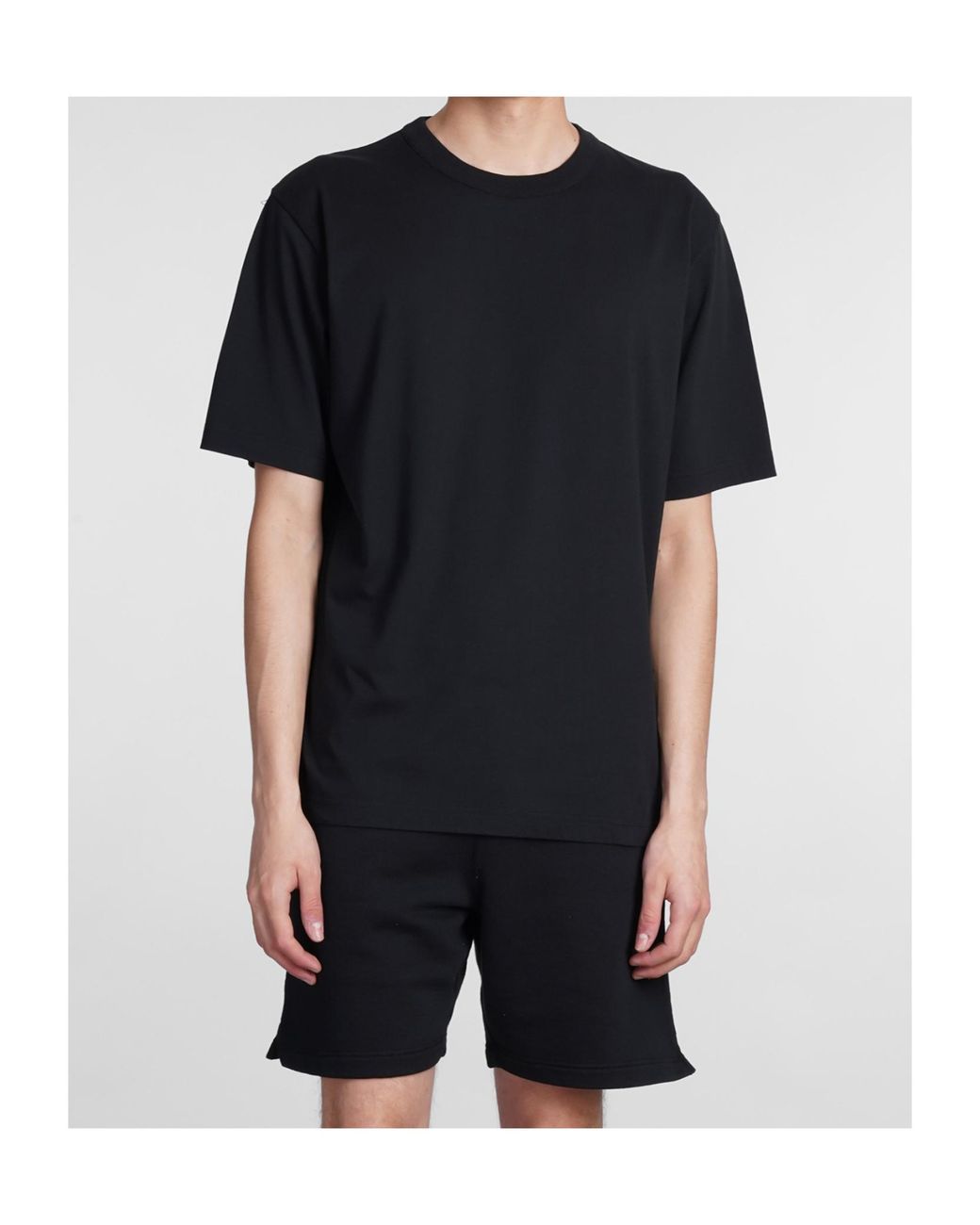 Heron Preston Black Logo T-Shirt for men