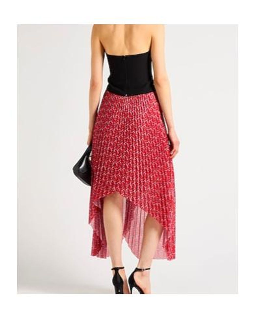Burberry Red Long Skirts