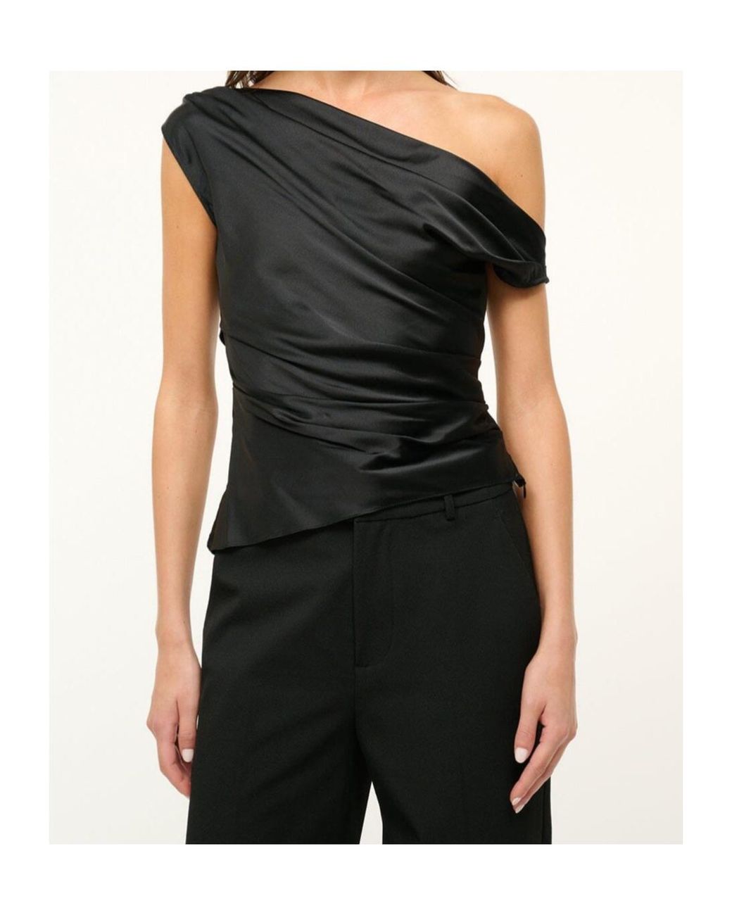 Staud Black Phare Top