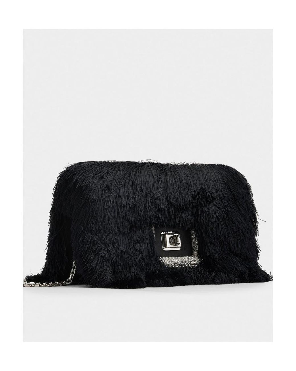 Roger Vivier Black Chain Shoulder Bag