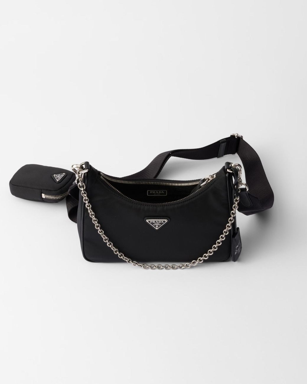 Prada Black Re-Edition 2005 Re-Nylon Bag