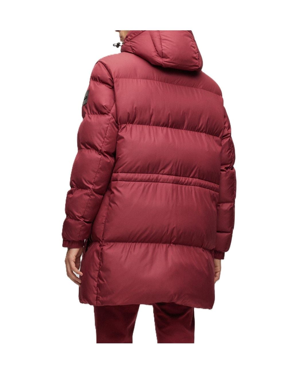 Boss Red Casual Hooded Down Jacket for men
