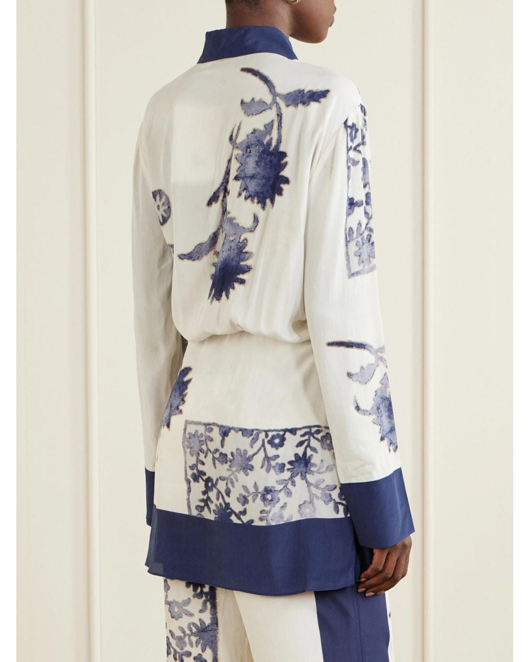 Sir Blue Phillipa Printed Georgette Shirt