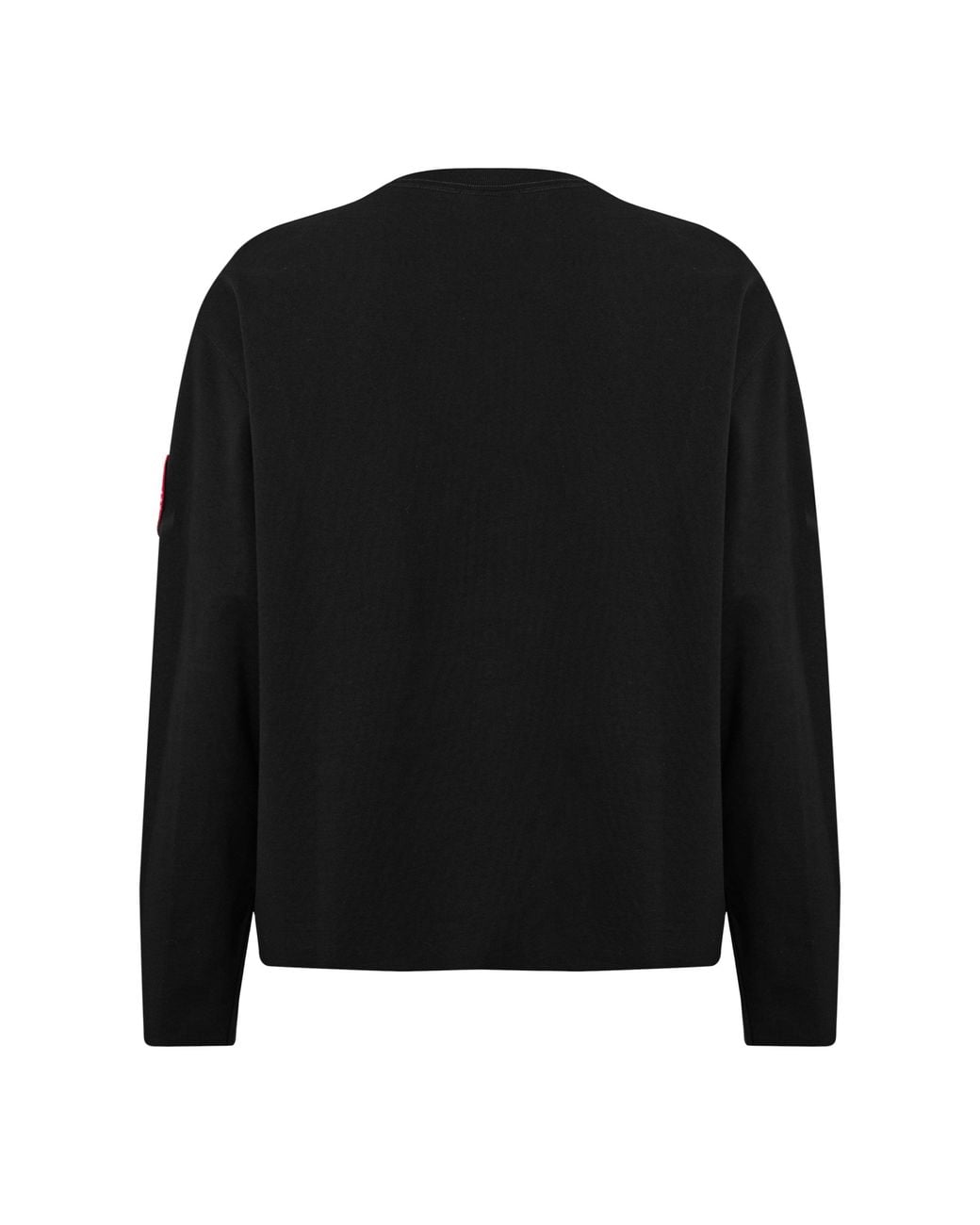 Canada Goose Black Crew Neck Long-Sleeve Sweatshirt for men