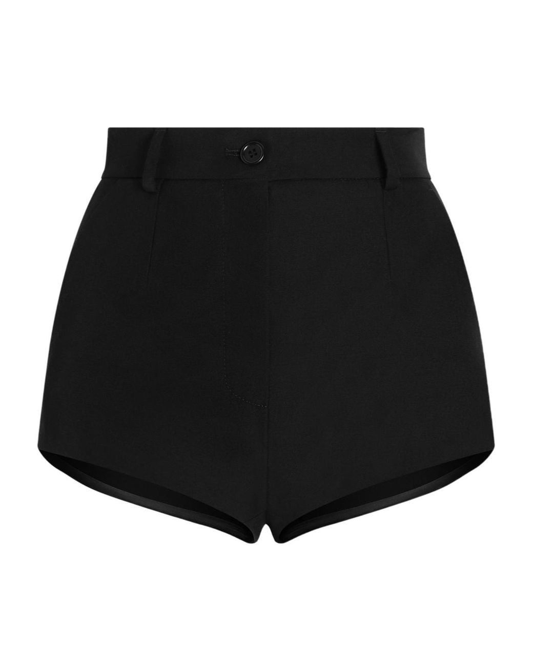 Dolce & Gabbana Black Button Shorts