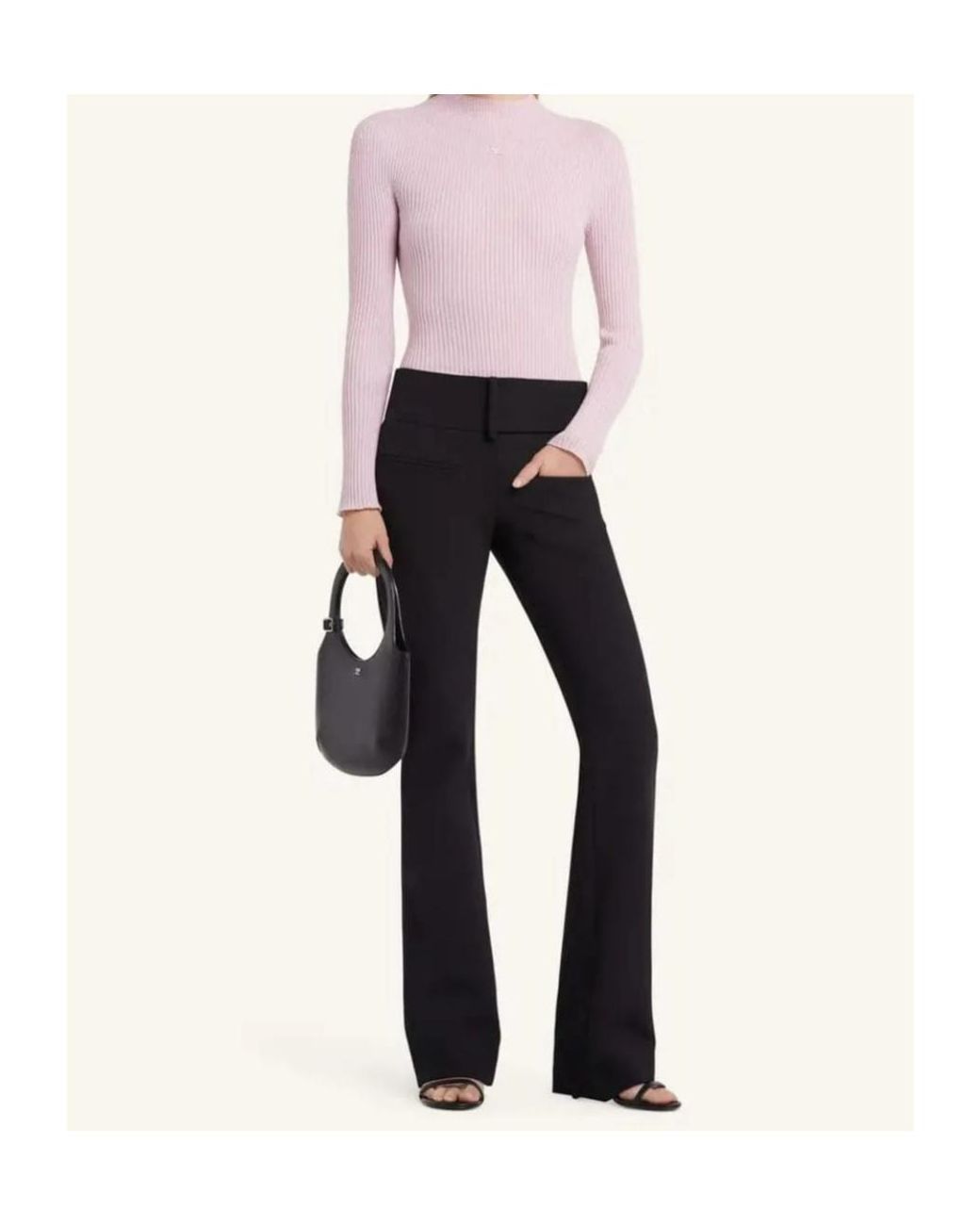 Courreges Pink Solar Jumper