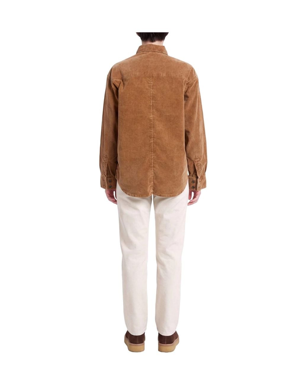 Isabel Marant Brown Corduroy Shirt