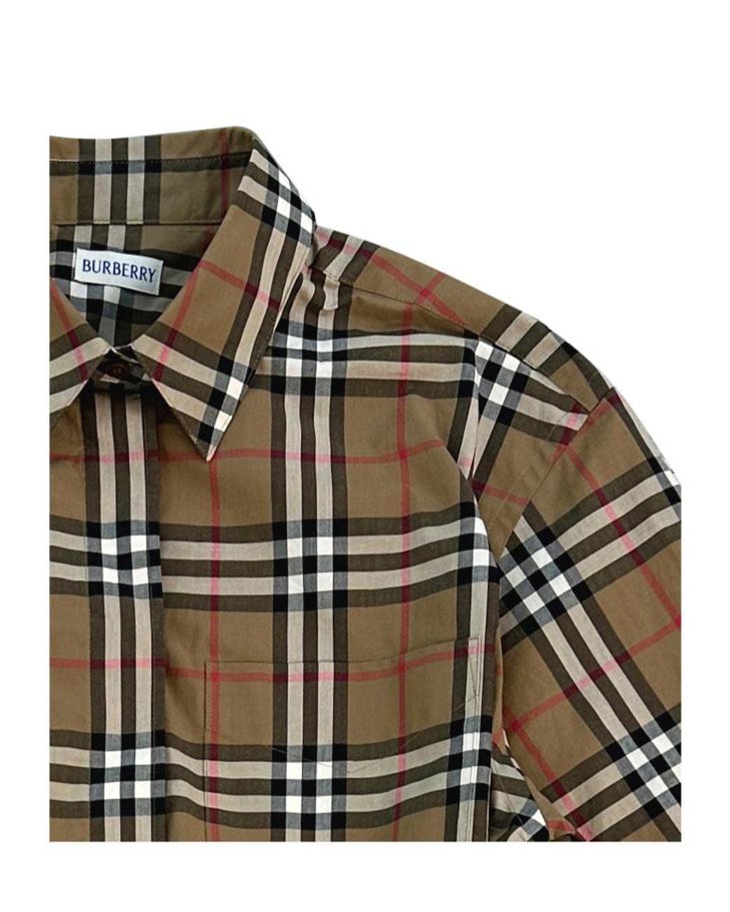 Burberry Multicolor Long Sleeve Dress