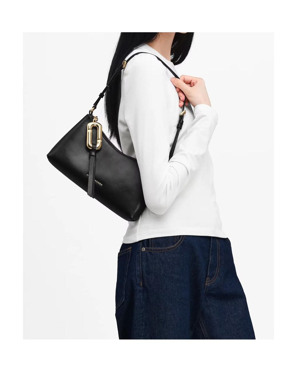 Marc Jacobs Black Scene Convertible Mini Shoulder Bag