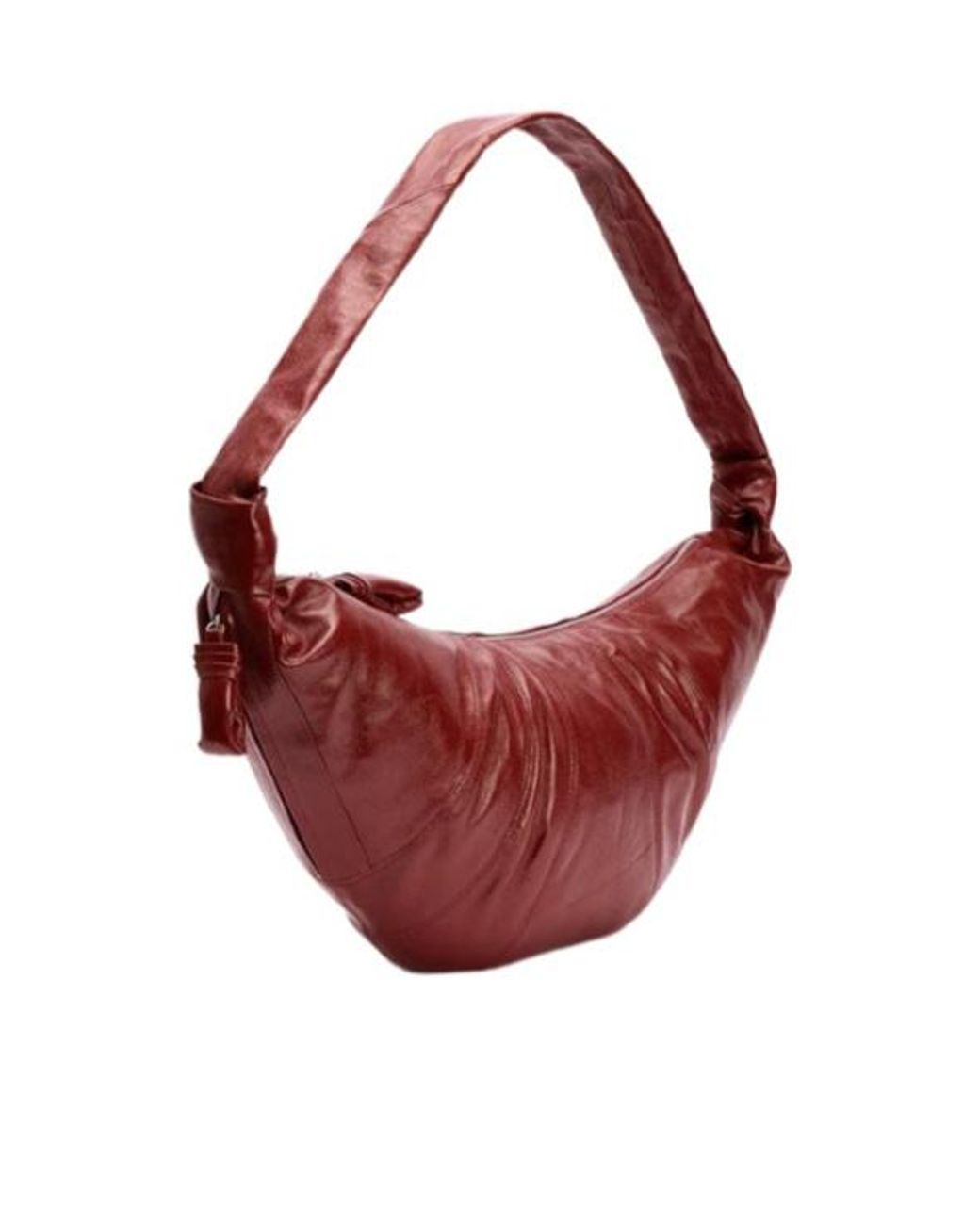 Lemaire Red Large Croissant Shoulder Bag