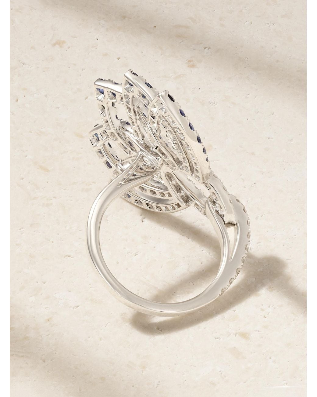 Garrard White Diamond Ring