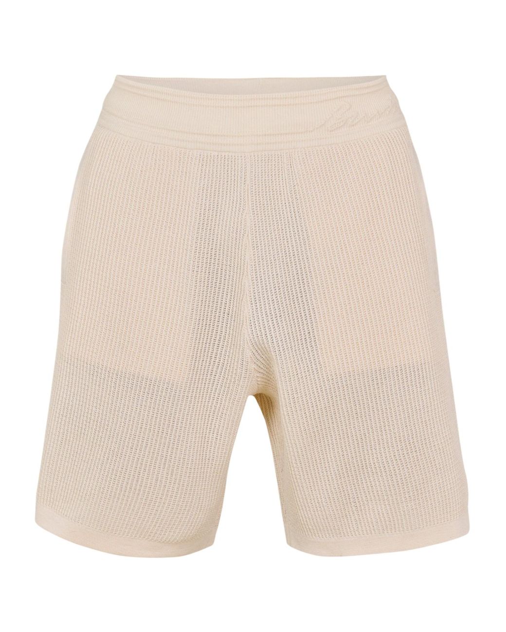 Burberry Natural Knit Shorts for men
