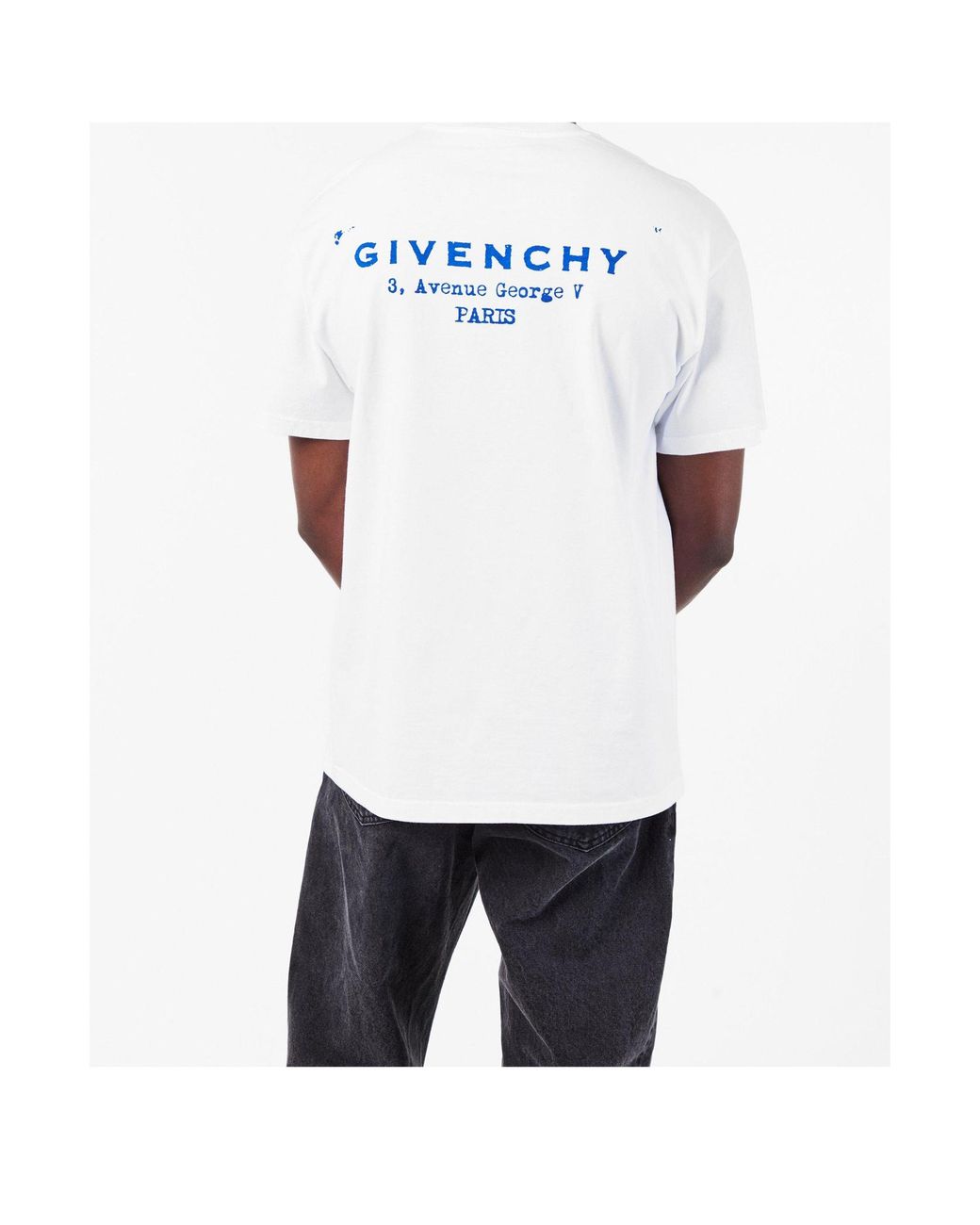 Givenchy White Regular Fit T-Shirt for men