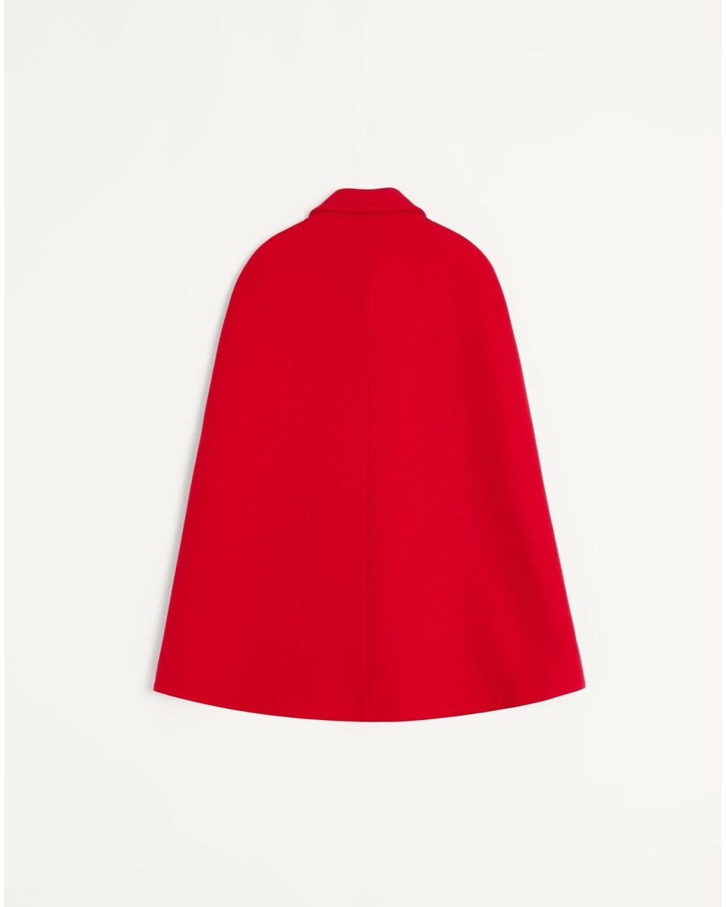 Valentino Red Drill Double Cape