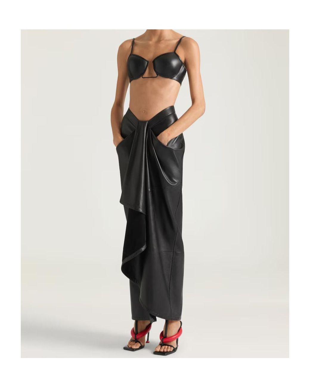 Givenchy Black Cutaway Bra
