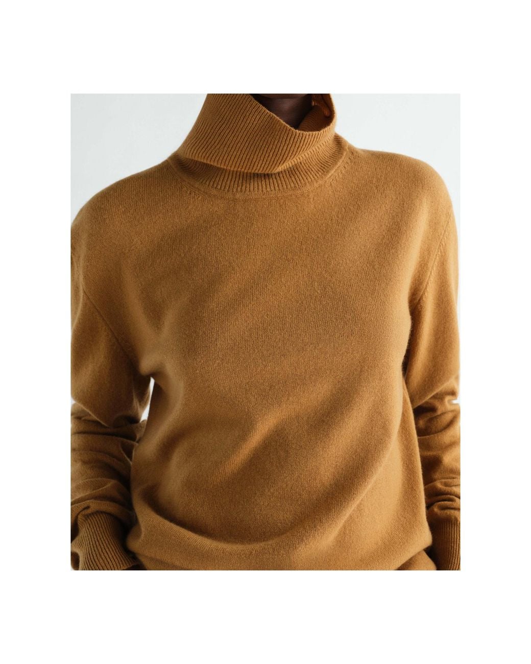 Lemaire Brown Stand-Collar Sweater