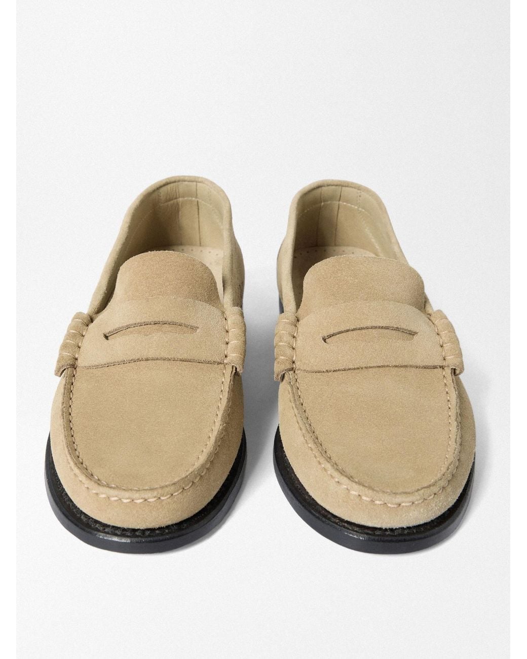 Jacquemus Natural Round-Toe Loafers for men