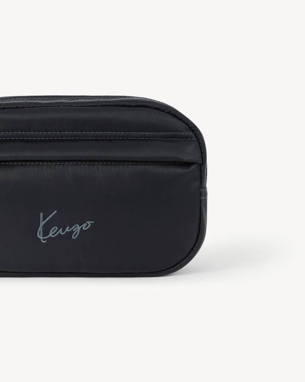 KENZO Blue Signature Belt Bag for men