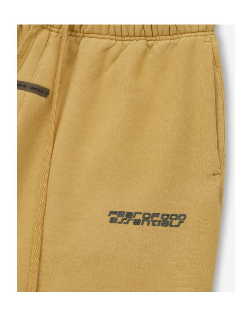 Fear Of God Yellow Heavy Fleece Classic Sweatpants for men