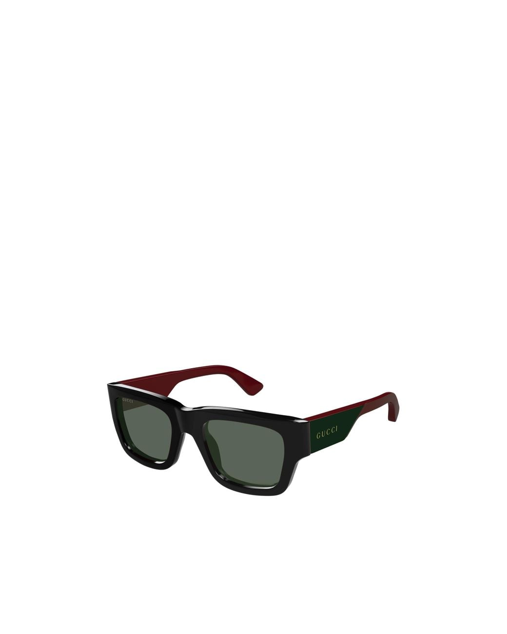 Gucci Black Eyewear Rectangular Frame Sunglasses for men