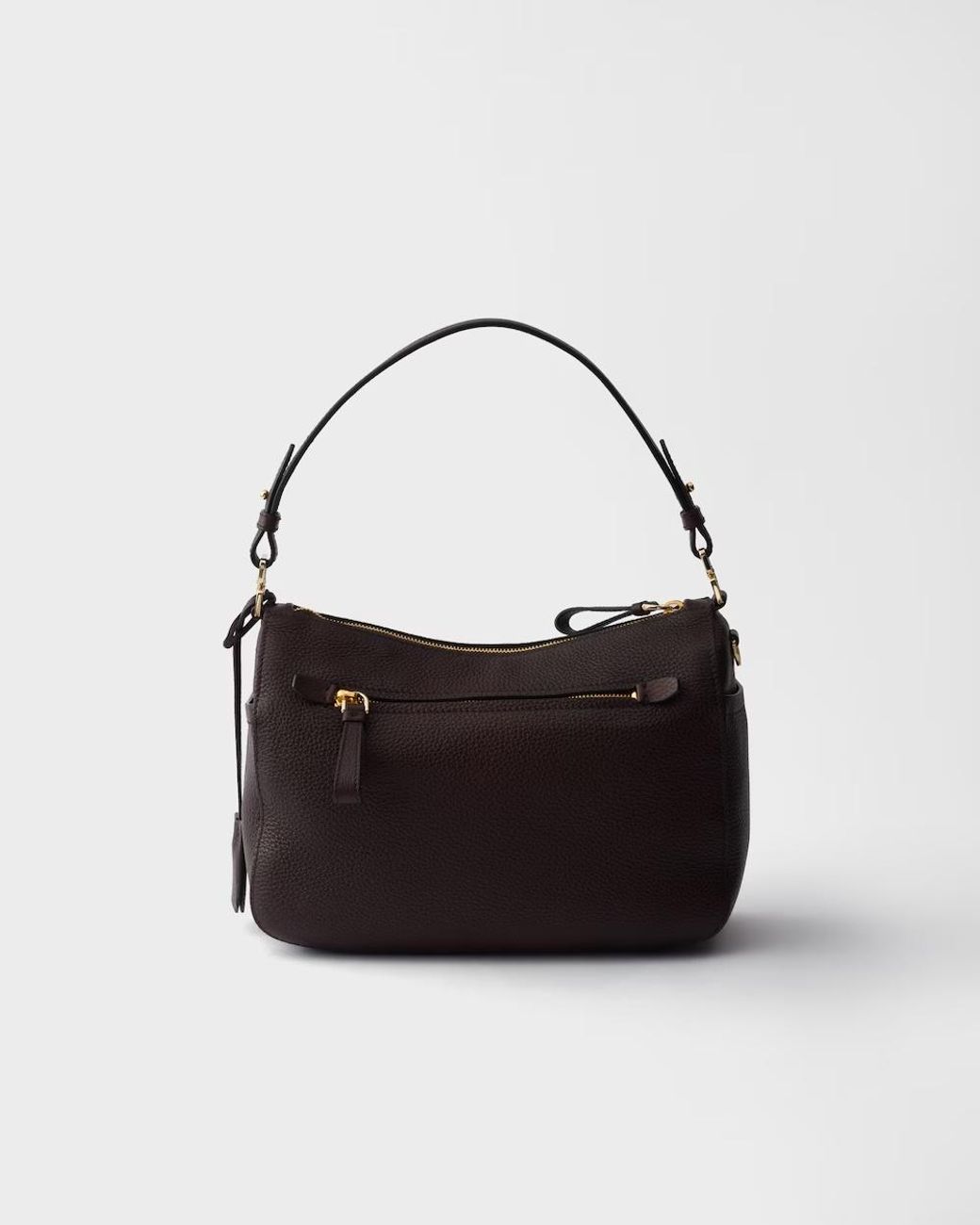 Prada Black Pelle Medium Shoulder Bag
