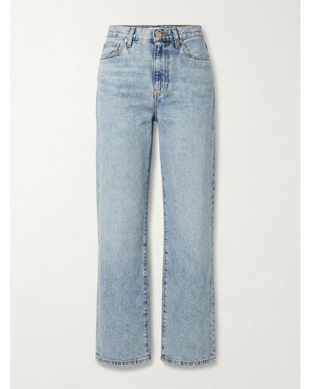 TOVE Blue Sofie Straight-Leg Boyfriend Jeans