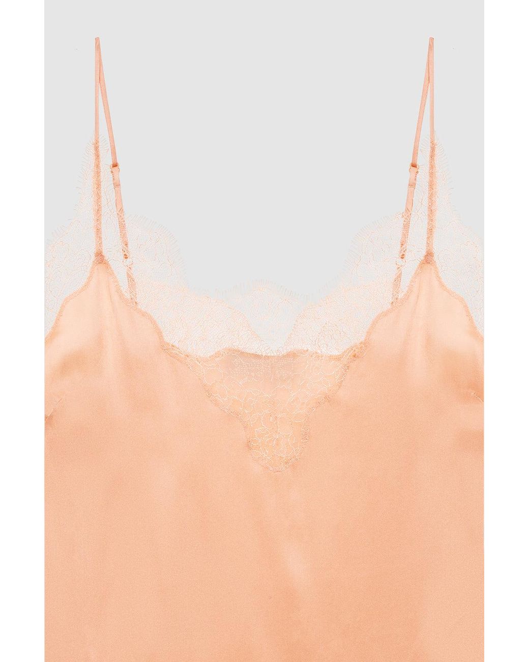 Anine Bing Pink Lace Camisole