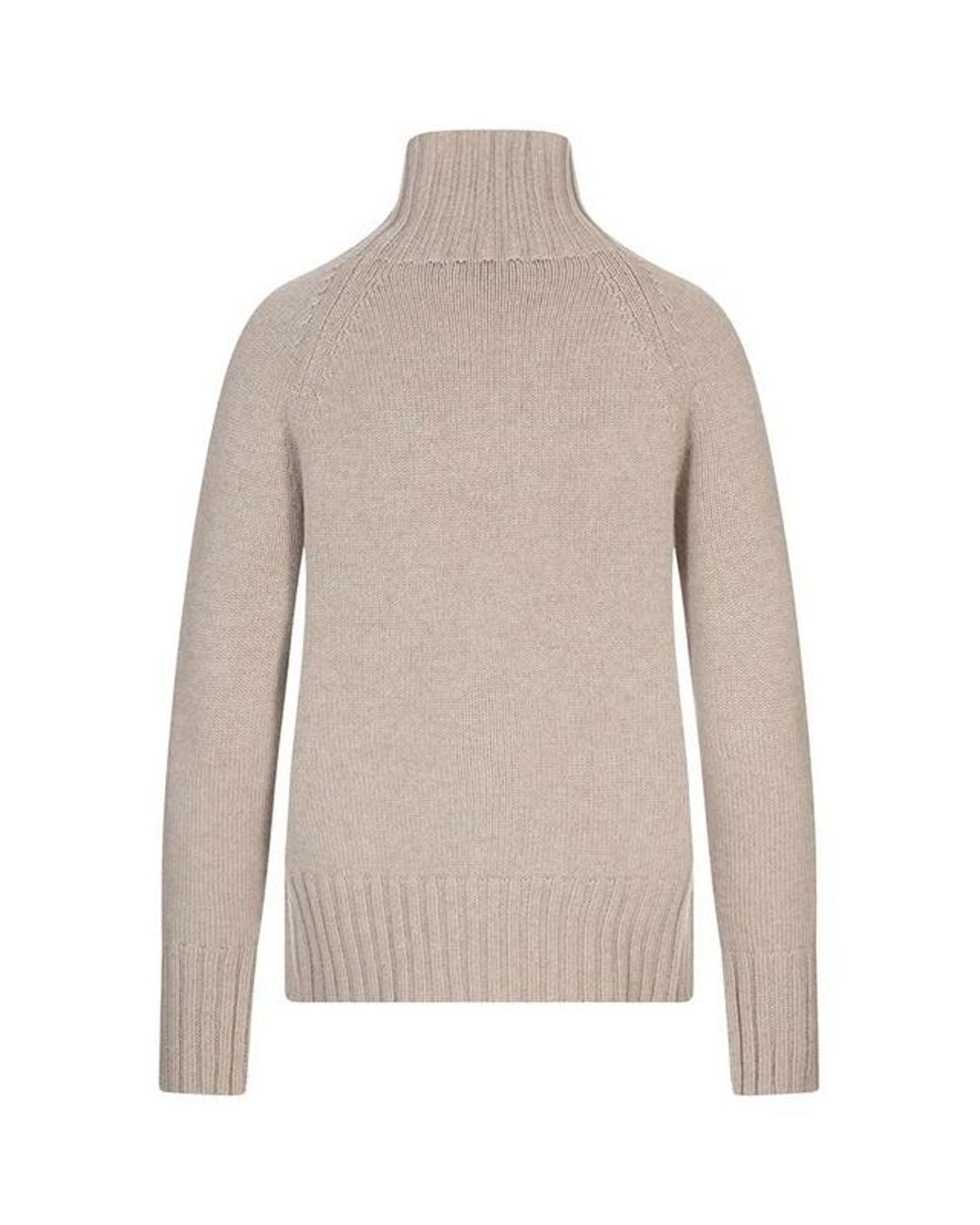 Max Mara Gray Smmmantova High Neck Knitted Jumper