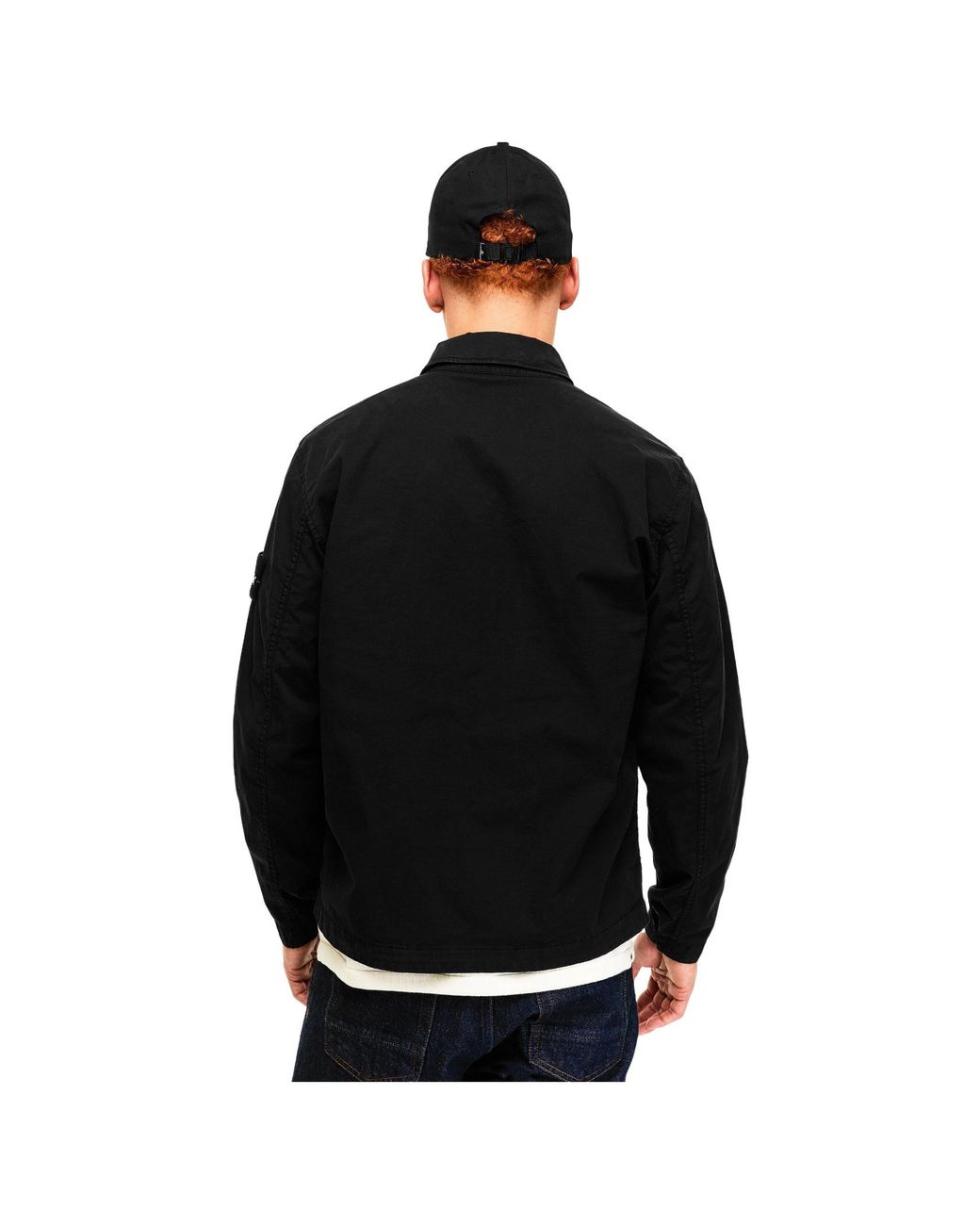 Stone Island Black Lightweight Jacket for men