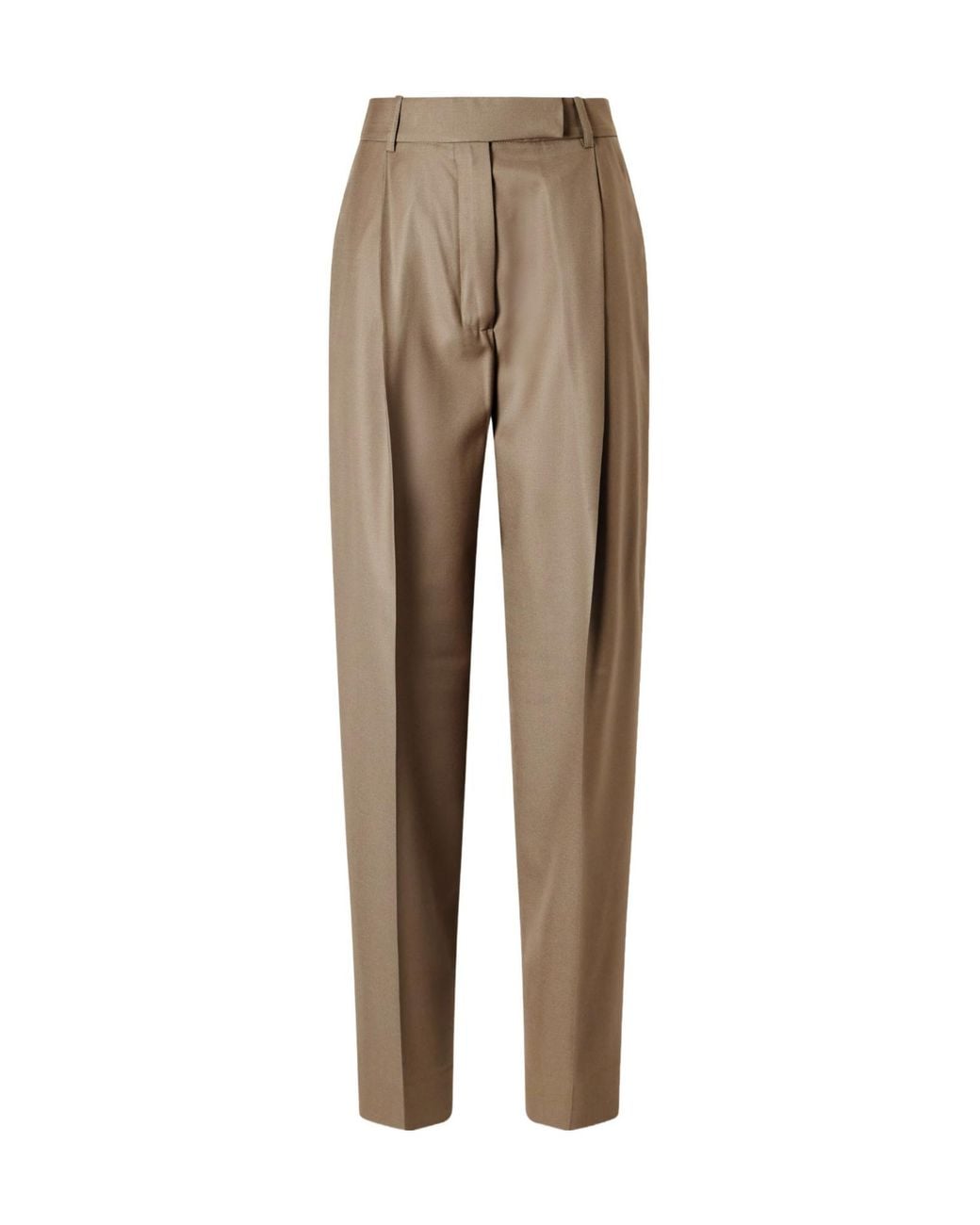 Rohe Natural Virgin Wool Tapered Pants