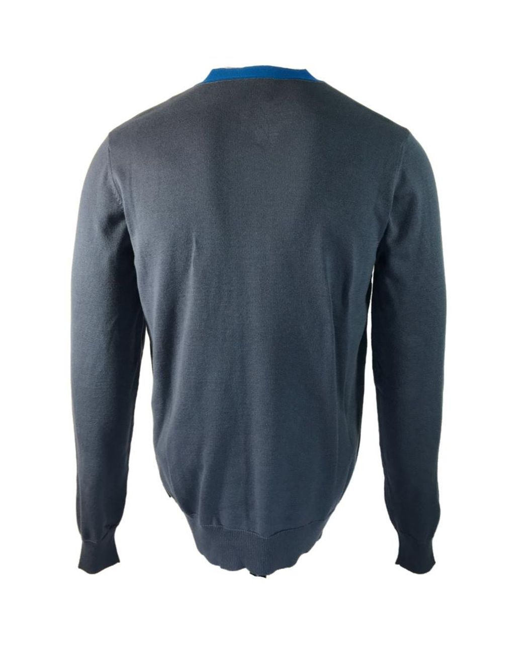 Armani Collezioni Blue Logo Sweater for men