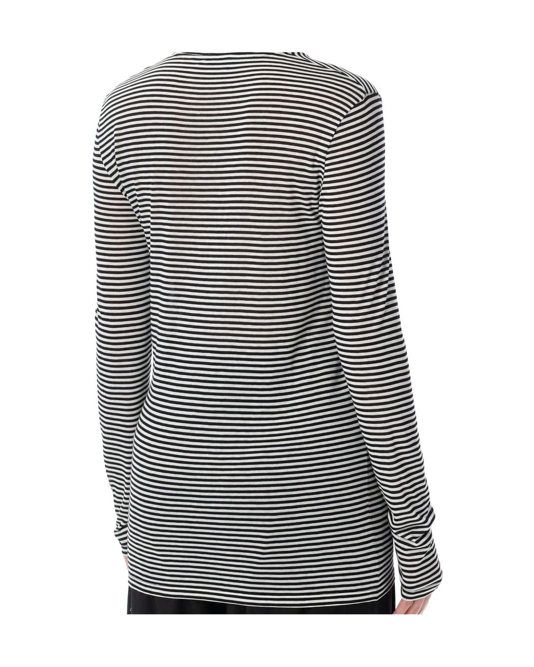 Tom Ford Gray Long-Sleeved T-Shirt
