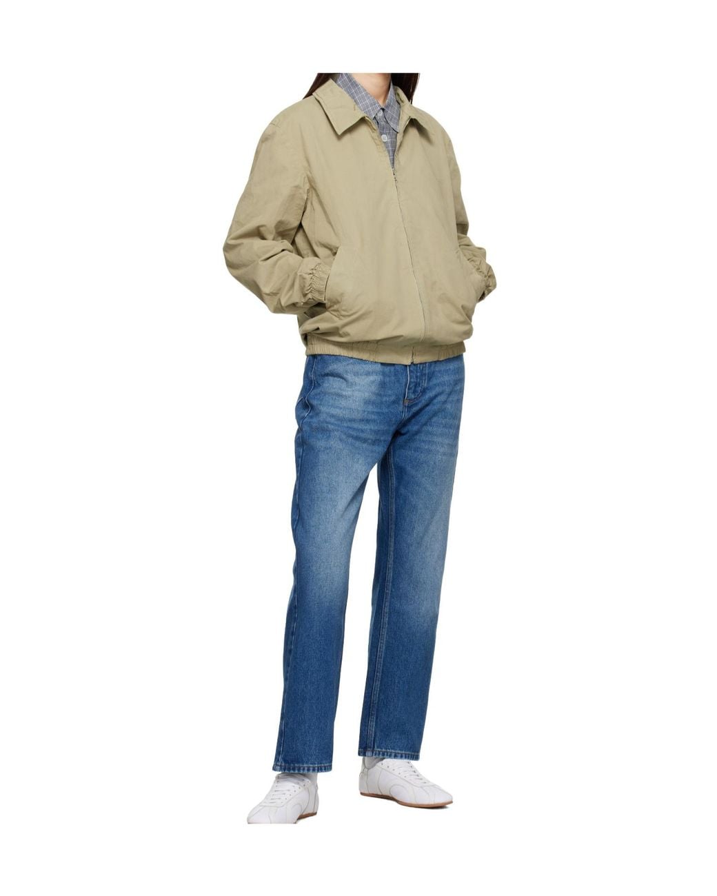 A.P.C. Green Gilbert Jacket for men