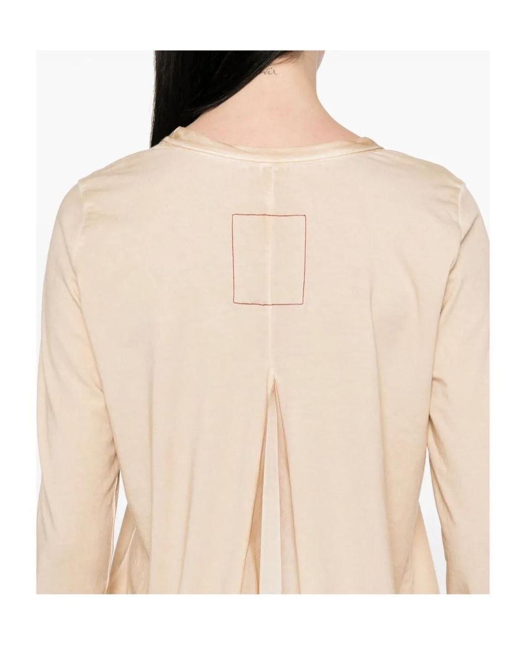Uma Wang Natural Long Sleeve Blouse