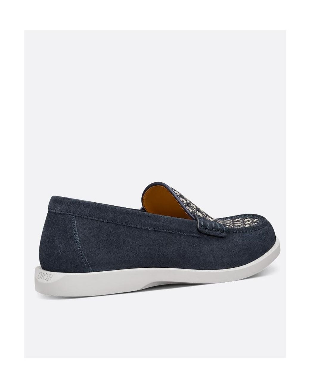 Dior Blue Homme Granville Slip-On Loafers for men