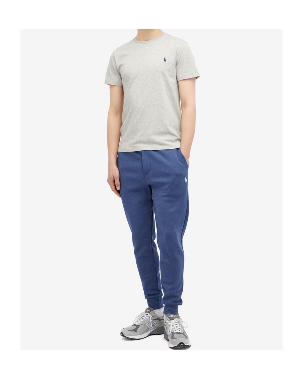 Polo Ralph Lauren Blue Polo Pony Skinny Track Pants for men