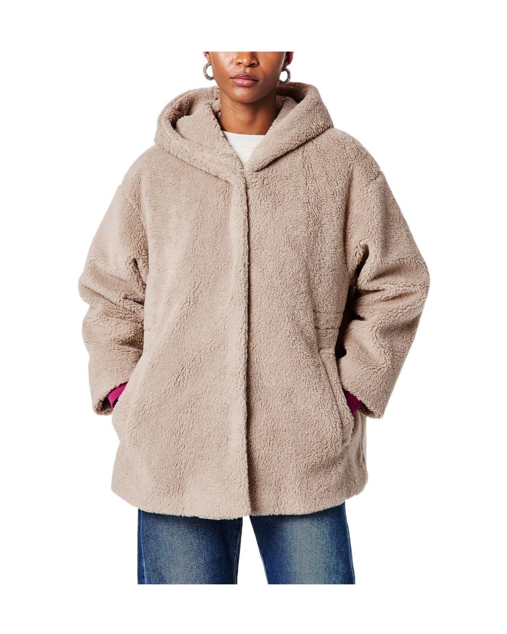 Weekend by Maxmara Natural Solid Color Coat
