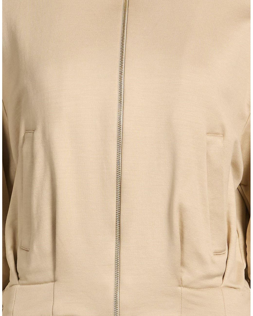 Max Mara Natural Hooded Track Jackets