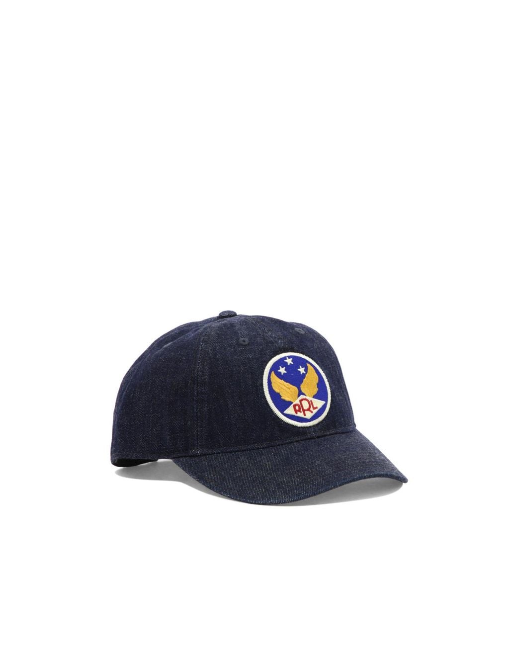RRL Blue Cowboy Baseball Cap for men