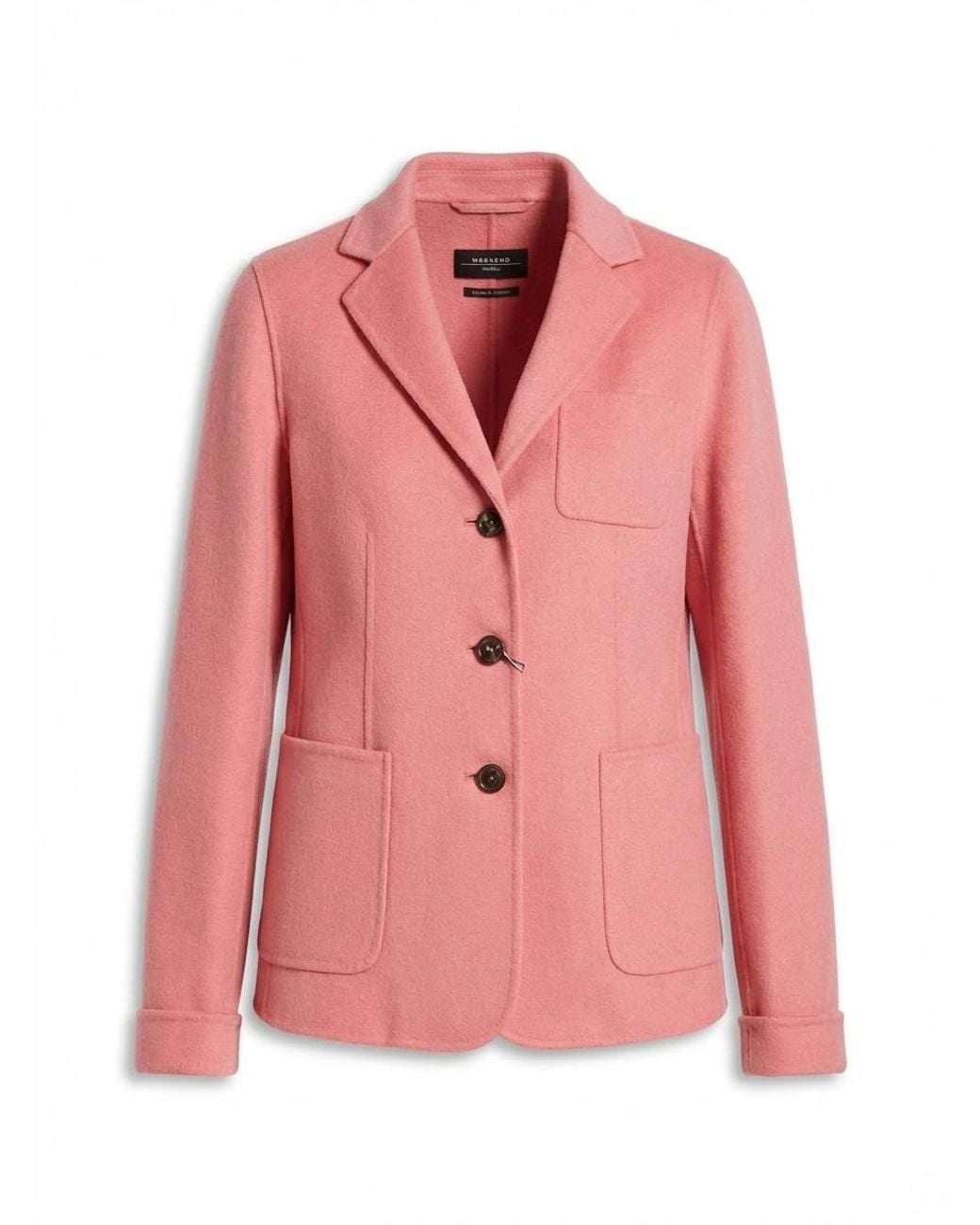 Weekend by Maxmara Pink Long-Sleeved Suit Coat